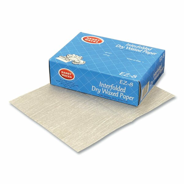 Handy Wacks Interfolded Dry Waxed Paper Deli Sheets, 10.75 x 8, 12PK EZ8